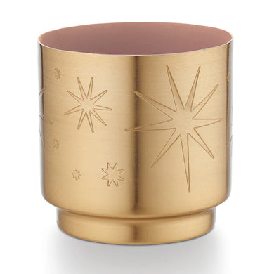 Pink pine candle