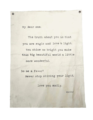 Never Stop Shining Wall Canvas