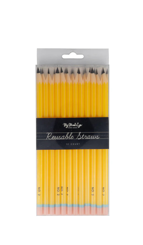 Reusable Pencil Straws