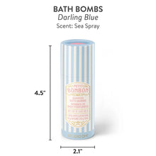 Load image into Gallery viewer, Petit Bonbon Darling Blue Bath Bombs