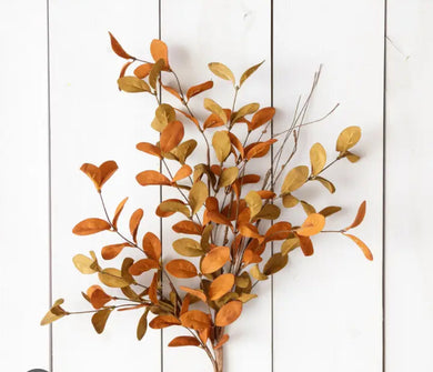 Rust and Tan Fall Leaves