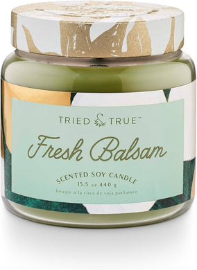 Fresh balsam candle