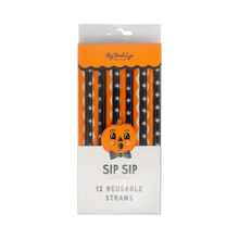 Load image into Gallery viewer, Halloween reusable straws