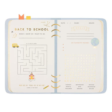 Back to school planner Placemat