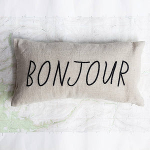 Bonjour pillows