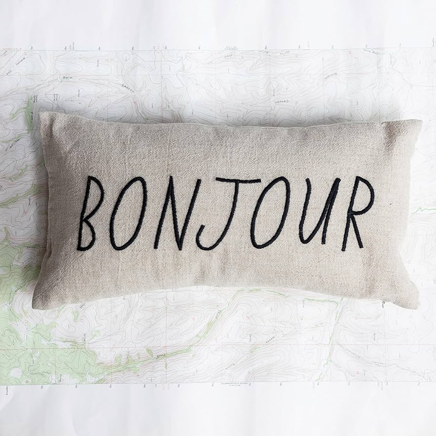 Bonjour pillows