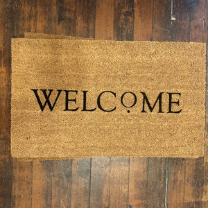 Welcome door mat