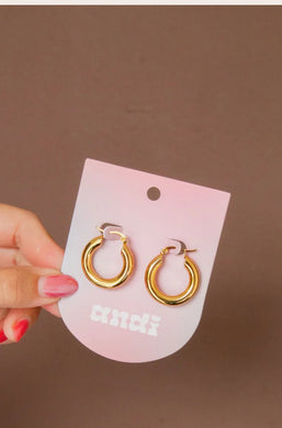 Andi Large Hoop Earring