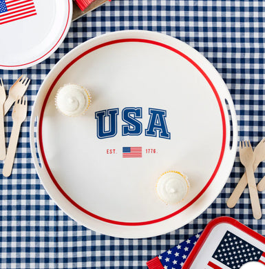 4th of July serving trays