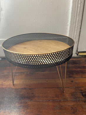 Metal and Wood Riser