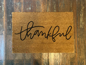 Thankful Doormat