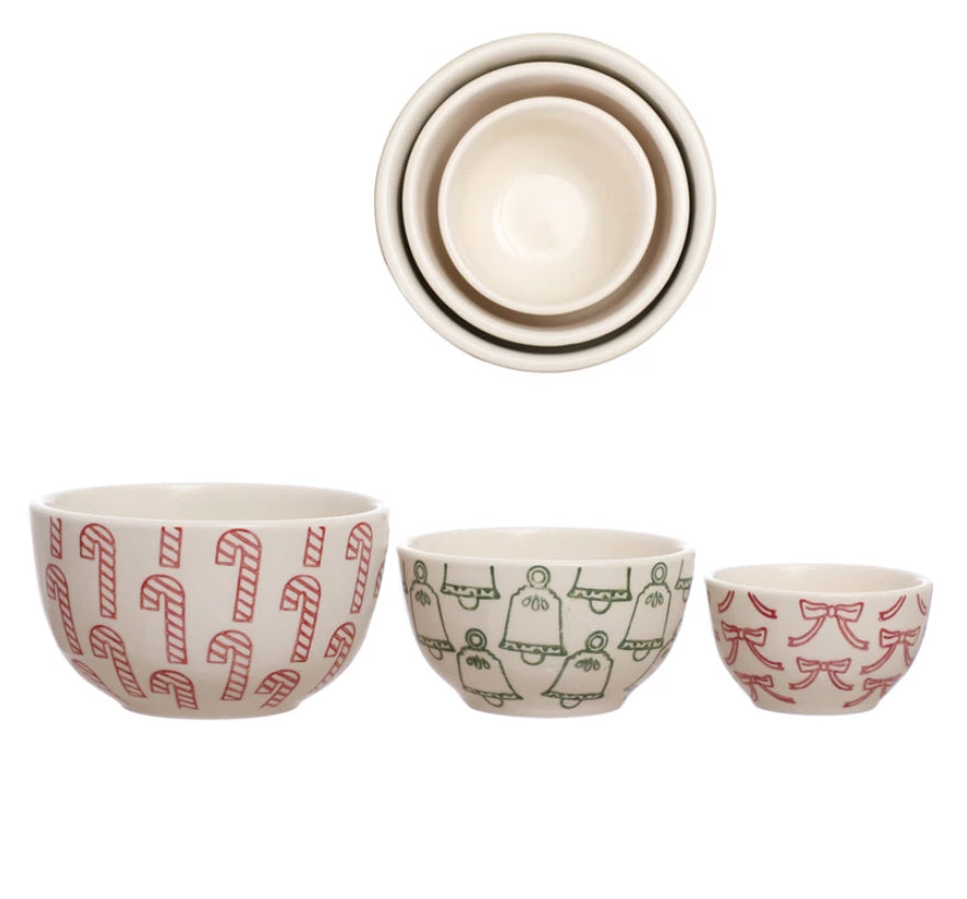 Christmas bowl set