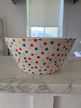 Load image into Gallery viewer, 4th of July Red Star Bowl