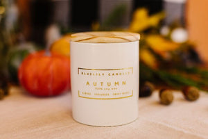 Blue Lily Candle