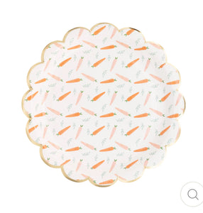 Carrot Paper Plates