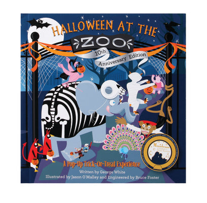 Halloween at the Zoo children’s pop-up book