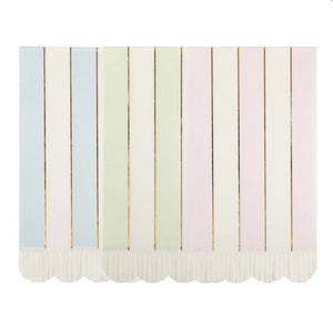 Stripe napkins