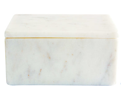 Marble box with lid