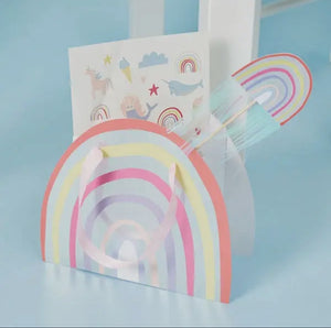 Rainbow party bags