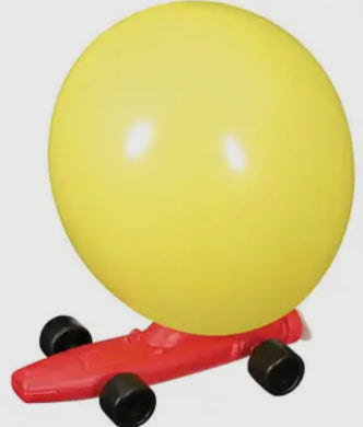 Balloon car racer