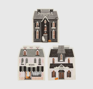 Haunted house napkin set