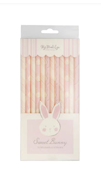 Sweet Bunny Reusable Straws