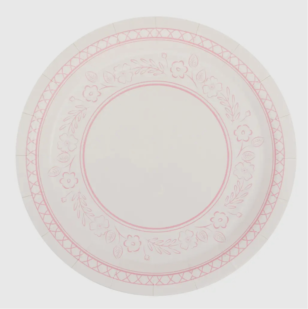 Pembroke small floral plate