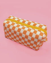 Load image into Gallery viewer, Checkered makeup bags