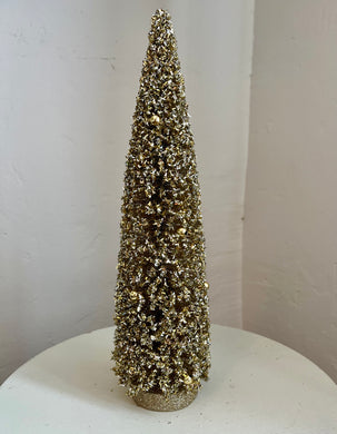 Gold & Silver Bottle Brush Tree