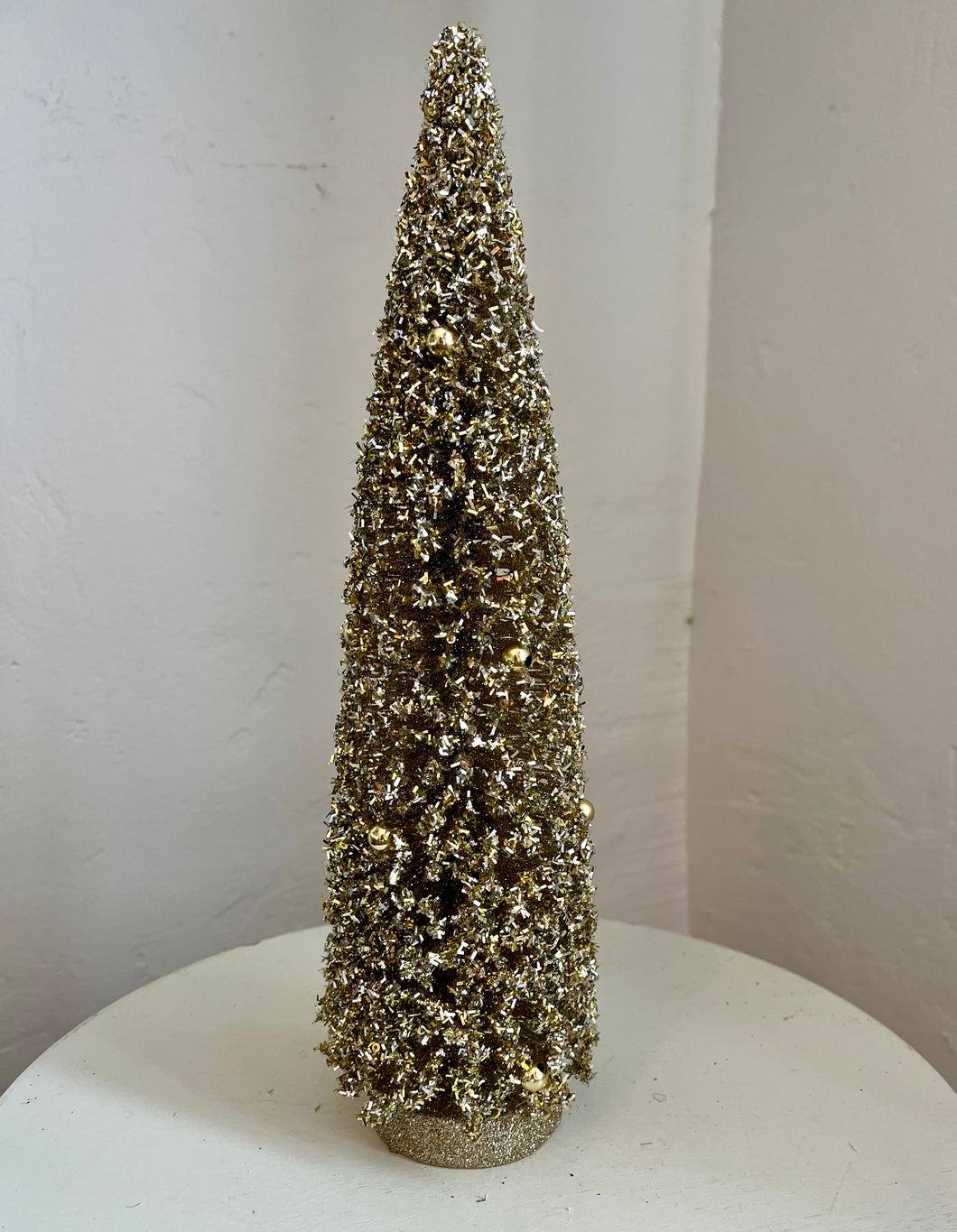 Gold & Silver Bottle Brush Tree