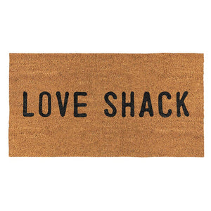 Love shack doormat