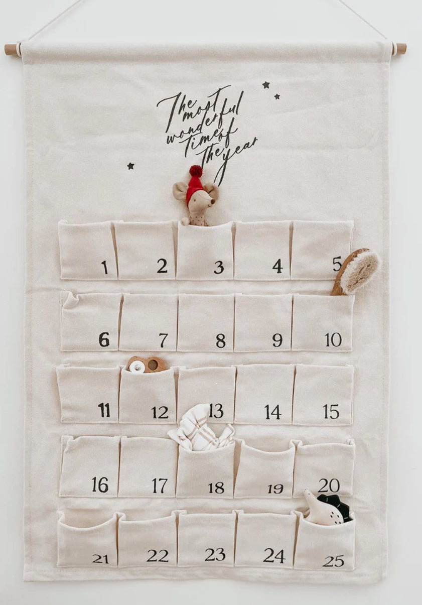 Christmas Advent Canvas Calendar