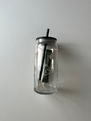 Ghost glass color changing cups