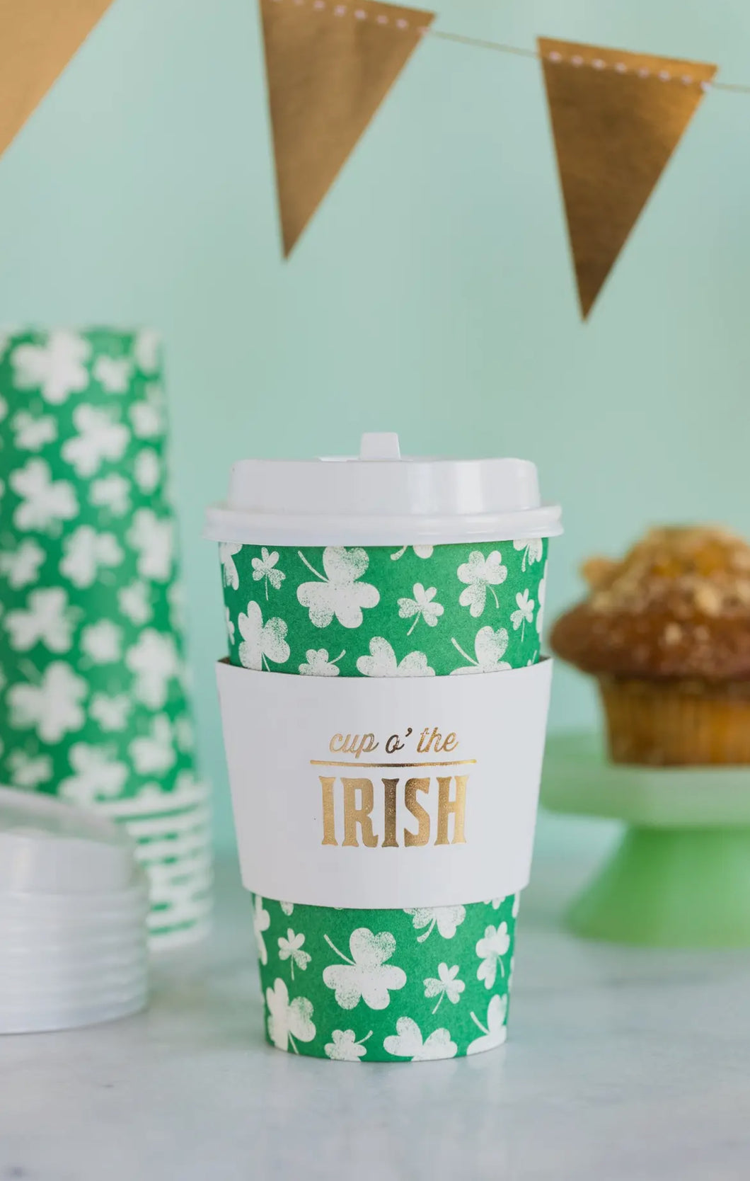 Shamrock cups