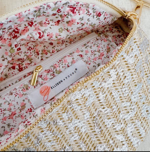 Cream Cheetah Purse