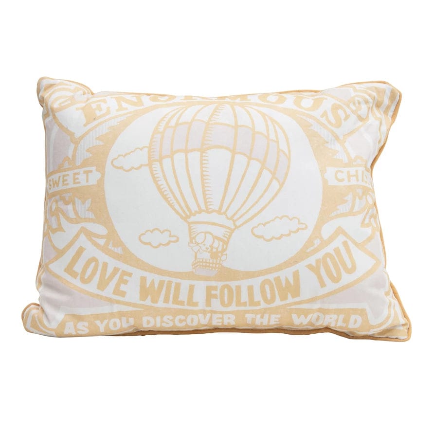 Love will follow you pillow