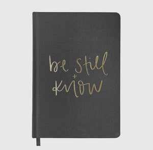 Be still + know journal