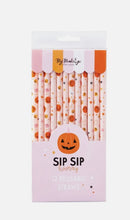 Load image into Gallery viewer, Halloween reusable straws