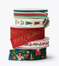 Load image into Gallery viewer, Rifle paper co. holiday ribbon