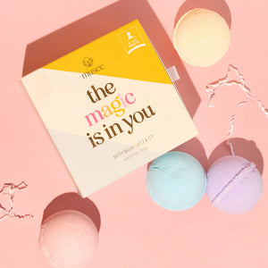 The Magic is in you Bath bomb set