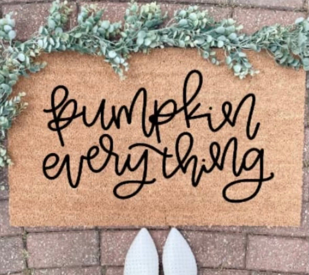 Pumpkin Everything Doormat