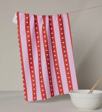 Load image into Gallery viewer, Valentines Geometry towel