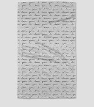 Load image into Gallery viewer, Valentines Geometry towel