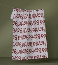 Load image into Gallery viewer, Valentines Geometry towel