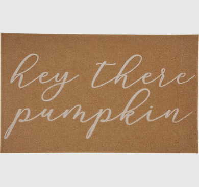 Hey there pumpkin doormat