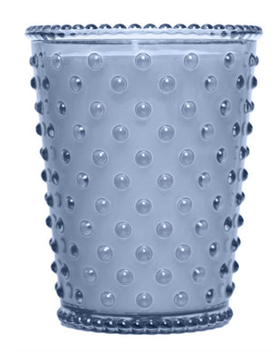 Indigo denim candle