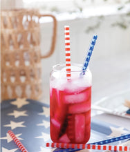 Load image into Gallery viewer, Stars and Stripes Straws