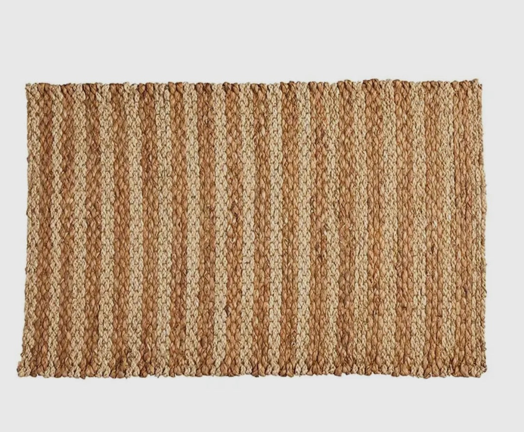 Woven Striped Doormats