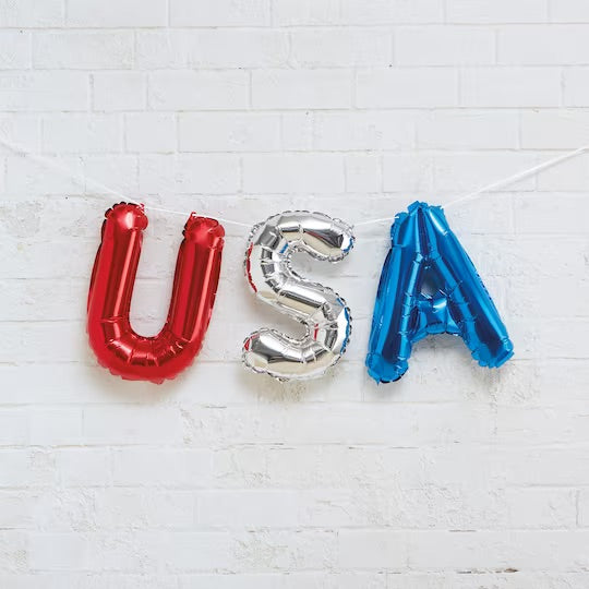 USA Balloon Letters