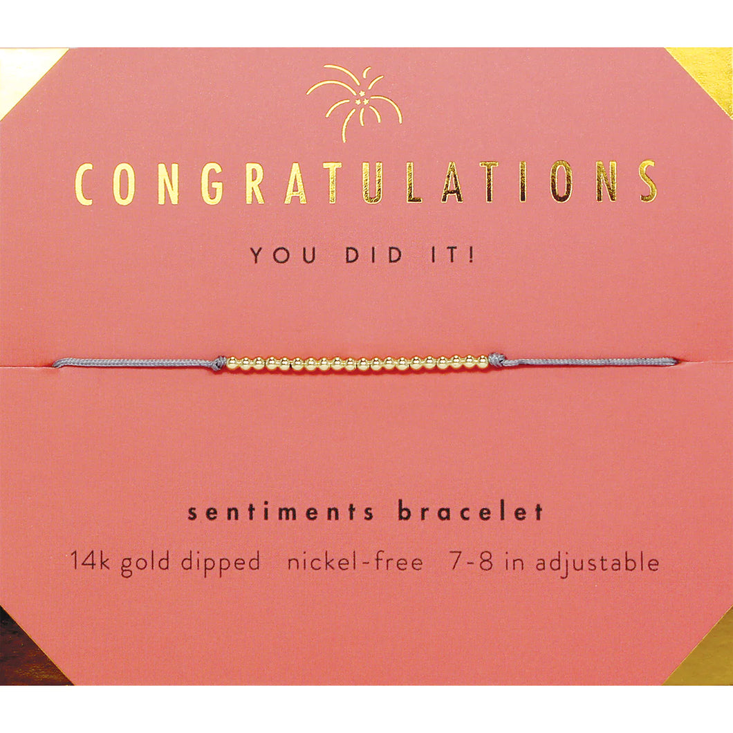 Congratulations Necklace